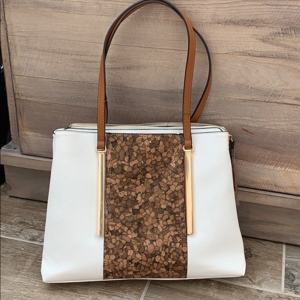 Sondra Roberts squared tote
